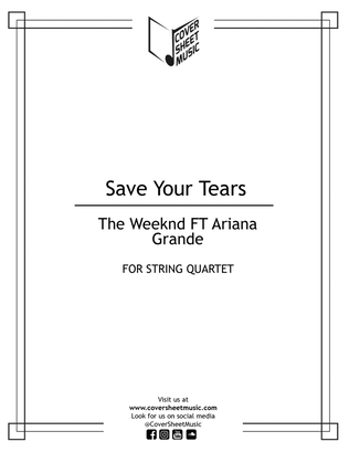 Book cover for Save Your Tears Remix