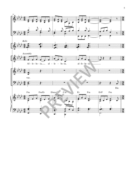 Easter Sequence and Gospel Acclamation - Full Score and Parts