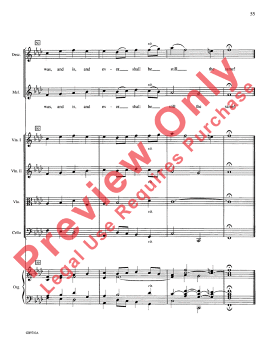 A Festival of Lessons and Carols Choir scores gallery preview page 56