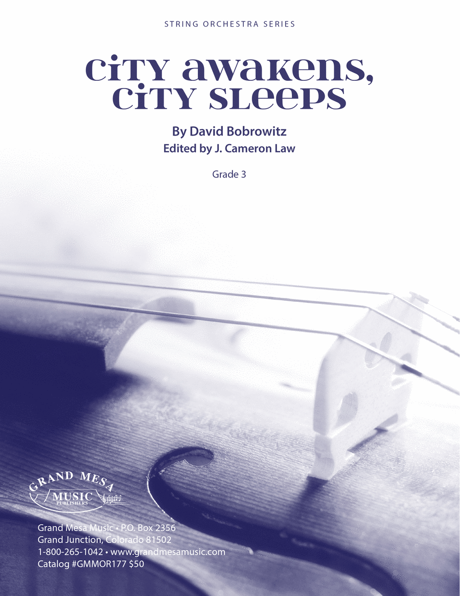 Book cover for City Awakens, City Sleeps