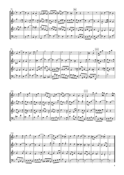 Sonata Op.34-5 for Clarinet Quartet image number null