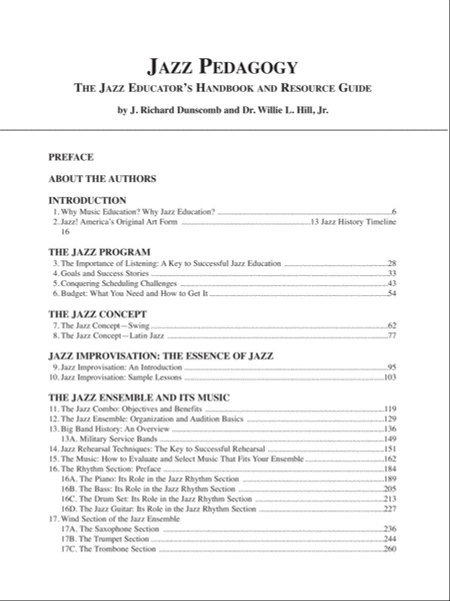 Jazz Pedagogy Textbook scores gallery preview page 2