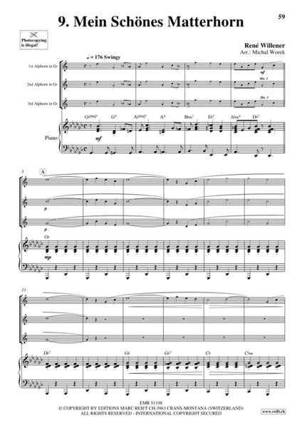 20 Alphorn Trios Volume 1 image number null