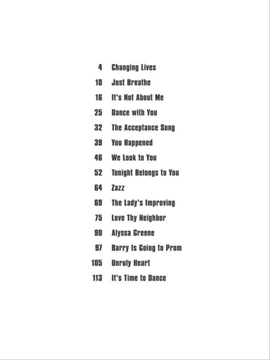 The Prom Voice scores gallery preview page 4