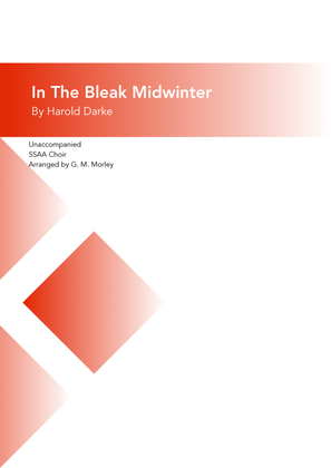 Book cover for In The Bleak Midwinter - A Cappella - SSAA