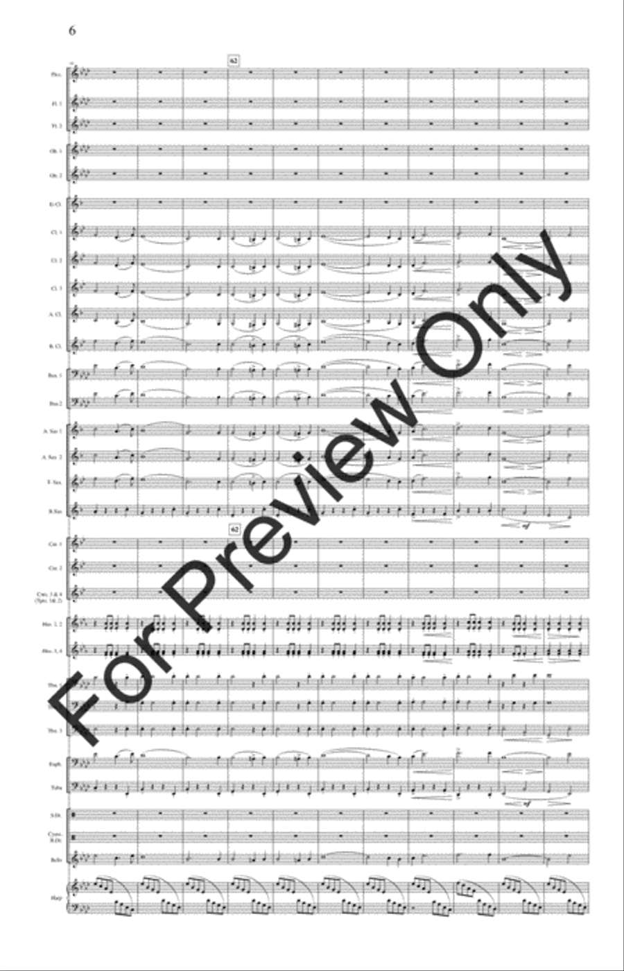 The Stars and Stripes Forever (Score) Concert Band scores gallery preview page 9