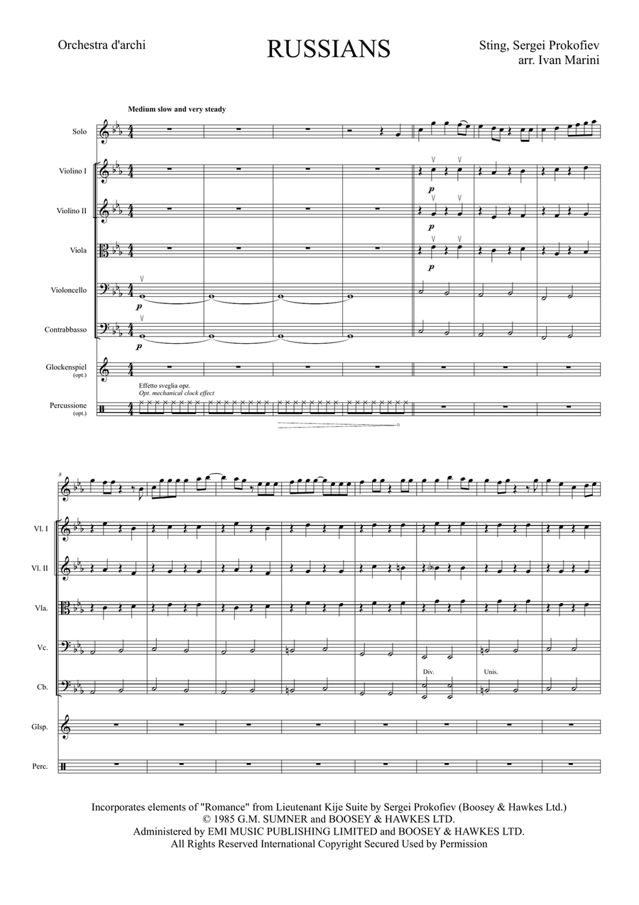 Russians String Orchestra scores gallery preview page 2