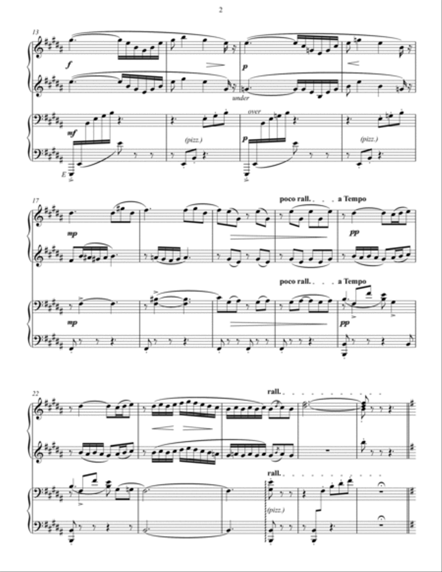 Flower Duet from Lakmé Score and Parts scores gallery preview page 2