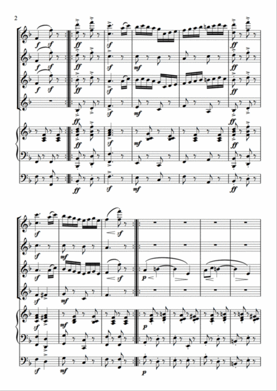Komödianten Tanz Set of Parts scores gallery preview page 4