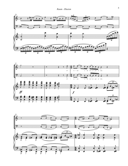 Illusion for Trumpet, Tuba and Piano