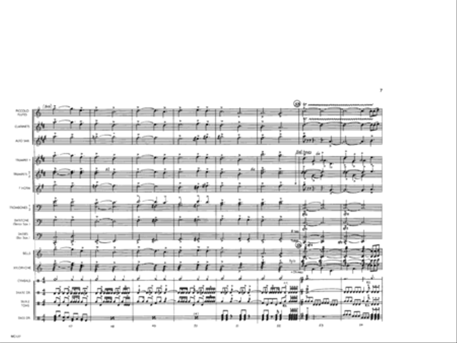 Auld Lang Syne Auld Lang Syne Marching Band scores gallery preview page 8