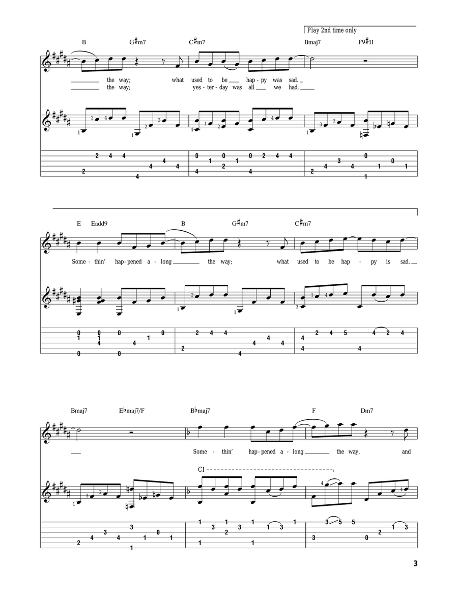 After The Love Has Gone After The Love Has Gone Acoustic Guitar scores gallery preview page 3