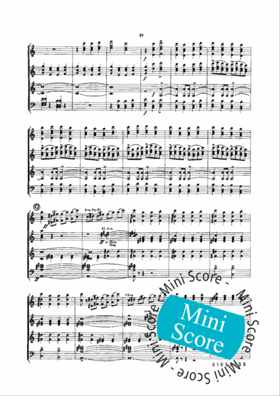 La Grande Paque Russe Concert Band scores gallery preview page 21
