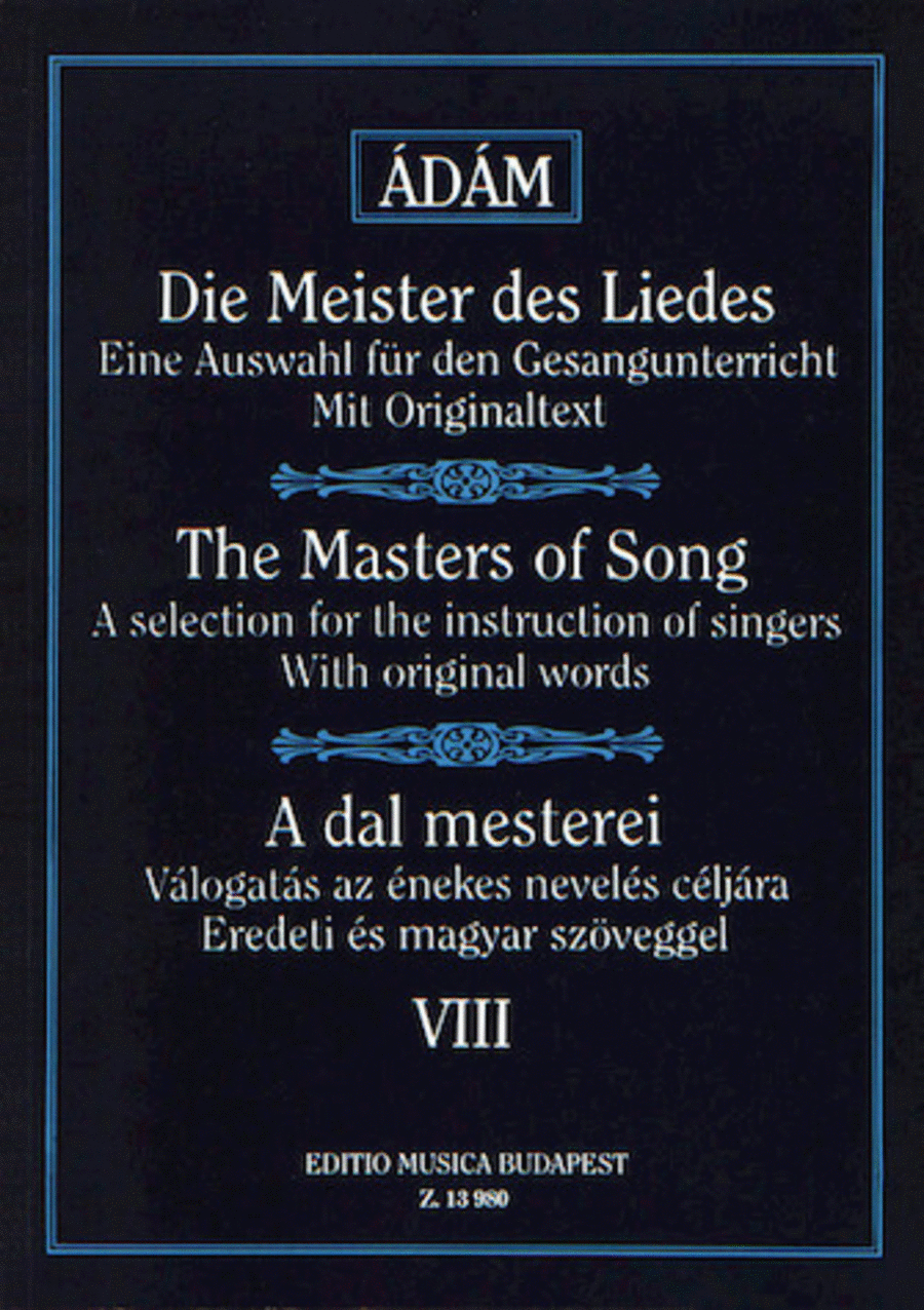 Masters of Song - Volume 8