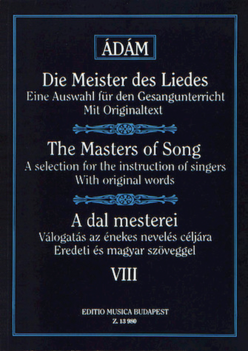 Masters of Song - Volume 8