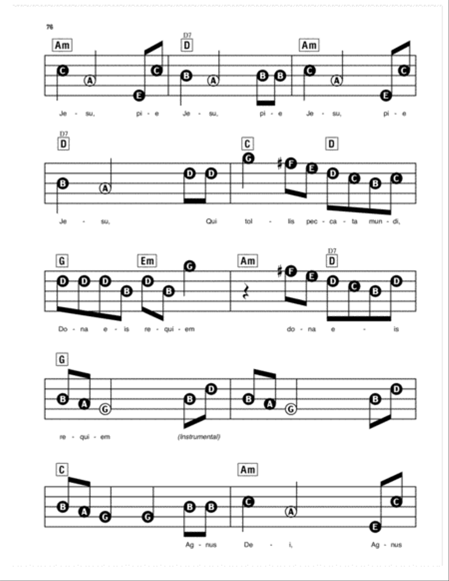 Pie Jesu (from Requiem) Pie Jesu (from Requiem) Electronic Keyboard scores gallery preview page 2
