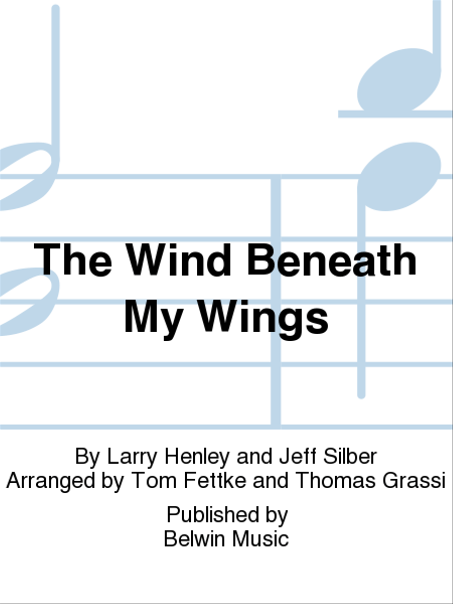 The Wind Beneath My Wings Choir scores gallery preview page 1