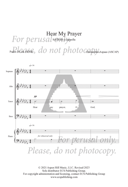 Hear My Prayer image number null