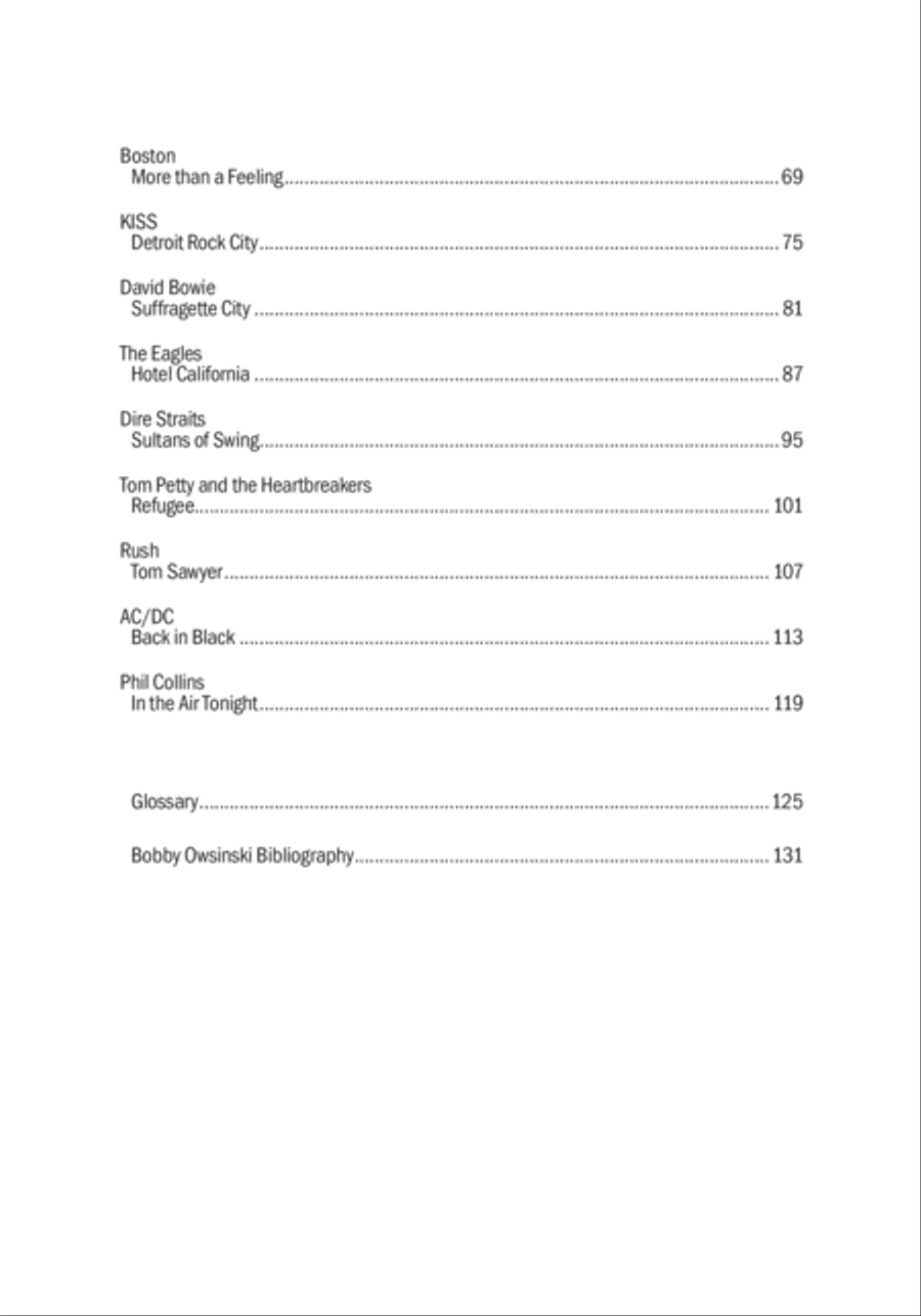 Bobby Owsinski's Deconstructed Hits -- Classic Rock, Volume 1 Collection / Songbook scores gallery preview page 8