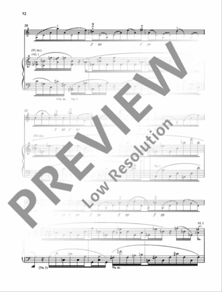 Concerto Concerto Piano scores gallery preview page 13