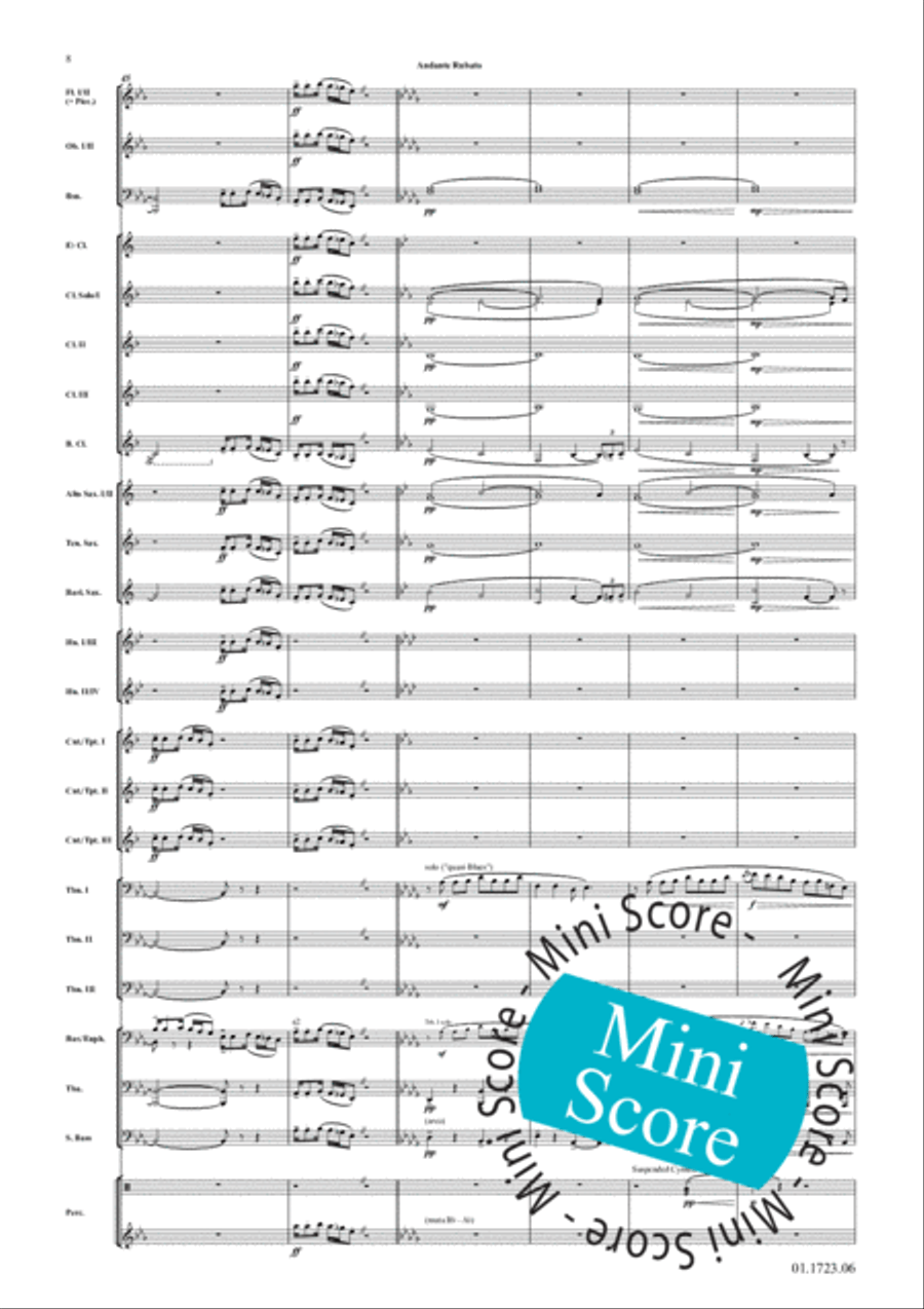Cake-Walk Phantasy Concert Band scores gallery preview page 12