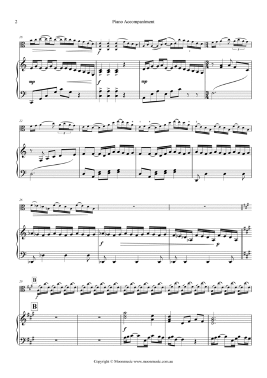 Viola Concertino 1 Viola scores gallery preview page 5