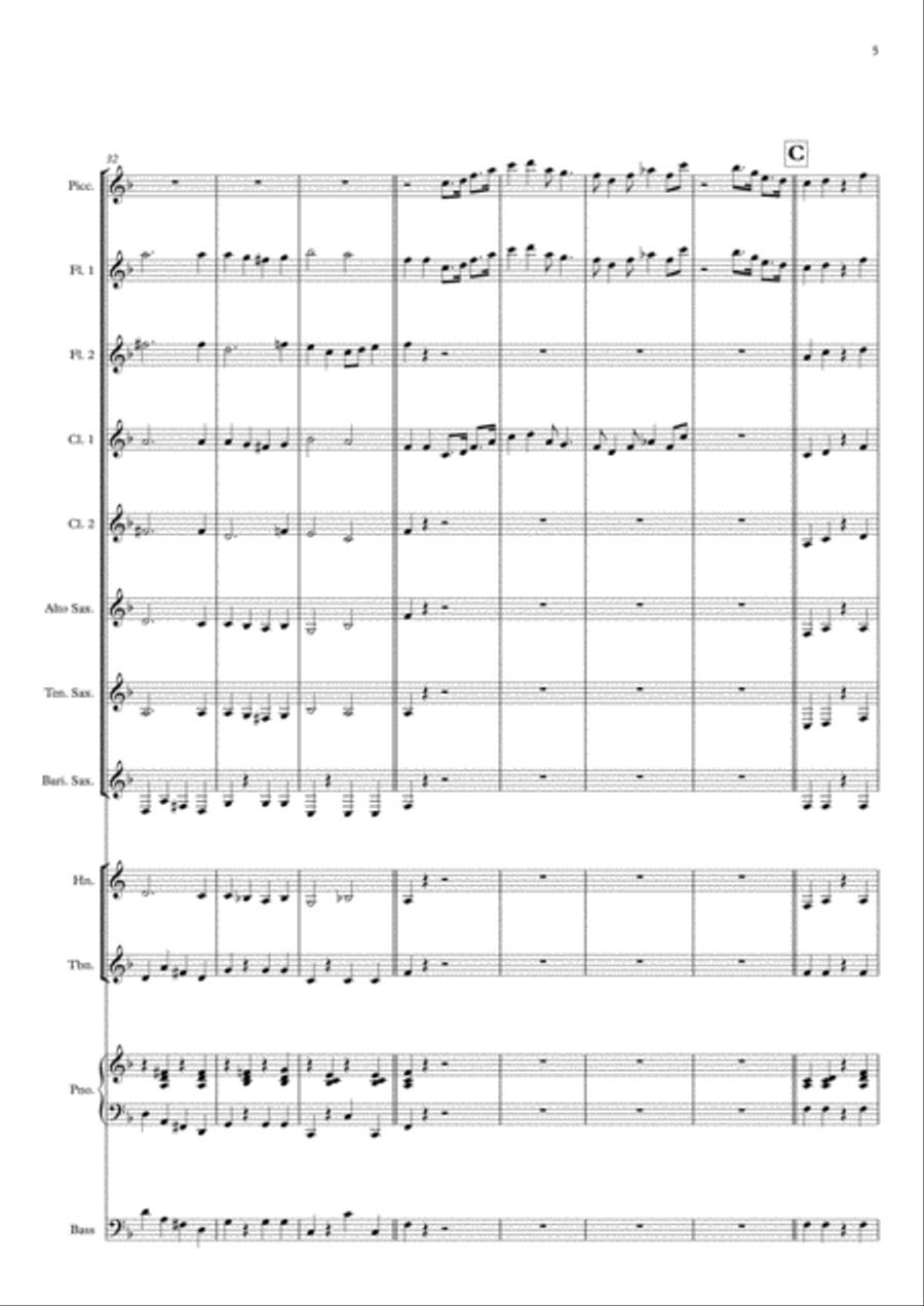 Bill Bailey (Won't You Please Come Home) Jazz Ensemble scores gallery preview page 5