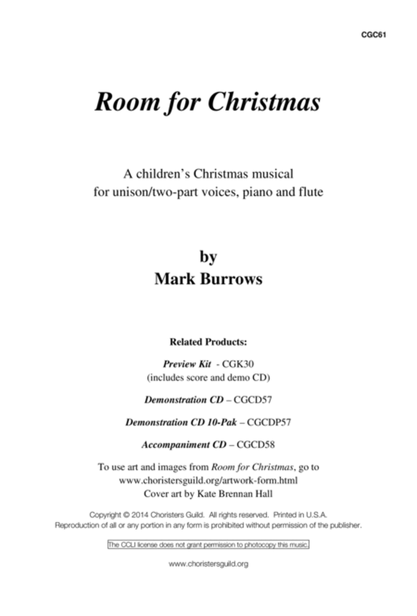 Room For Christmas Preview Kit
