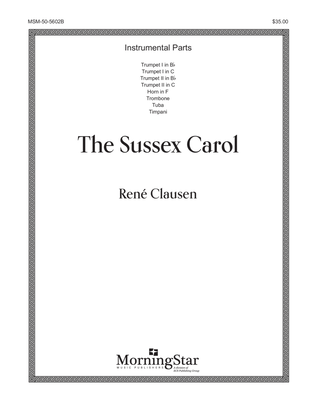 The Sussex Carol (Brass Quintet Parts)