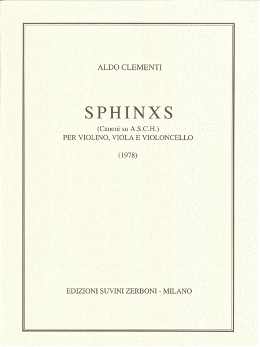 Sphinxs Sphinxs String Trio scores gallery preview page 1