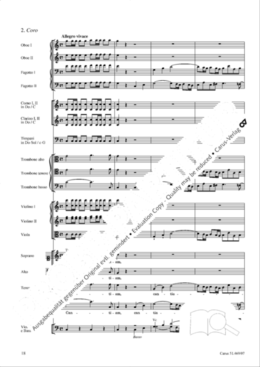 Davide penitente 4-Part scores gallery preview page 31