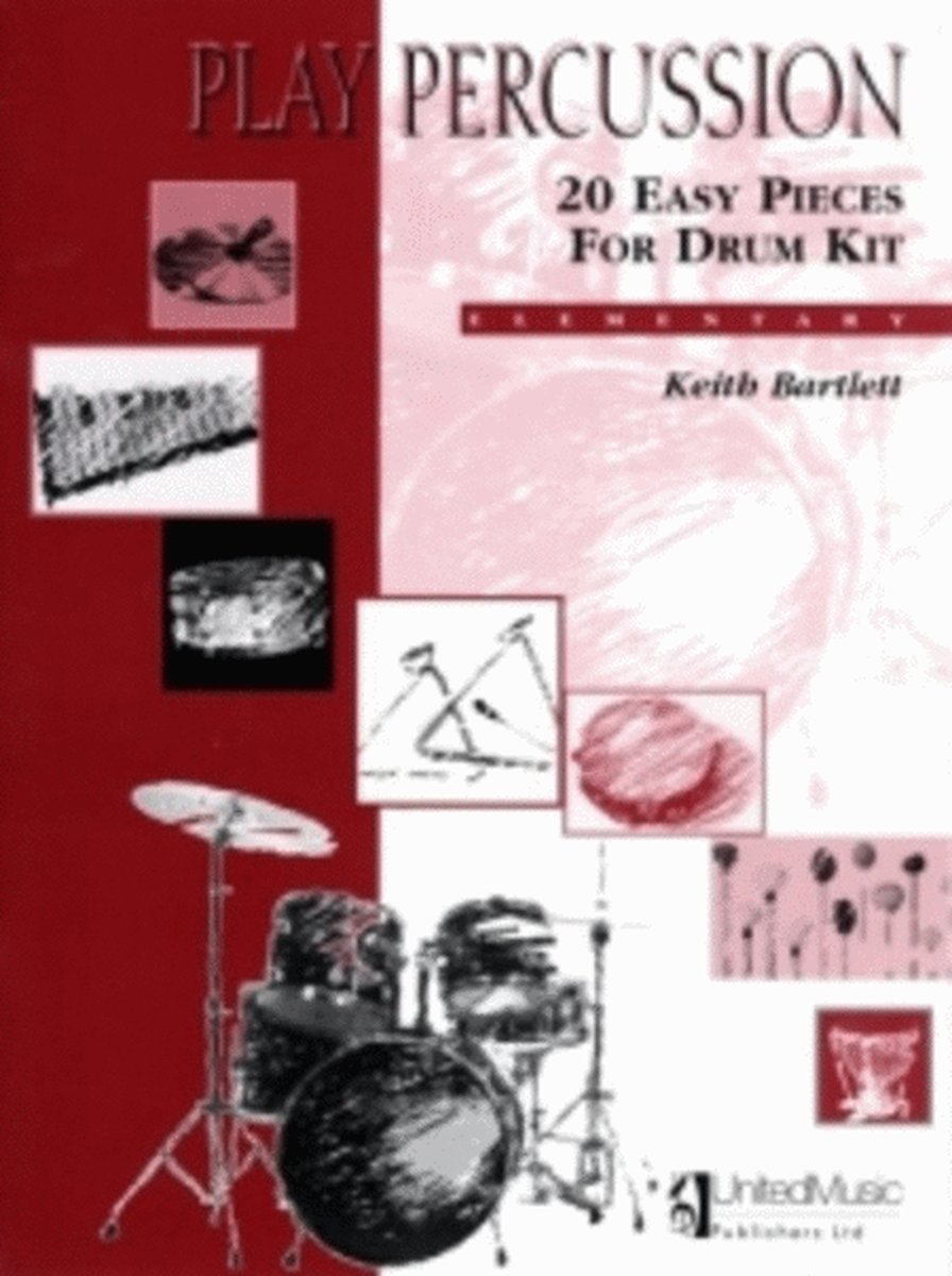 Play Percussion Easy Pieces 20 For Drum Kit