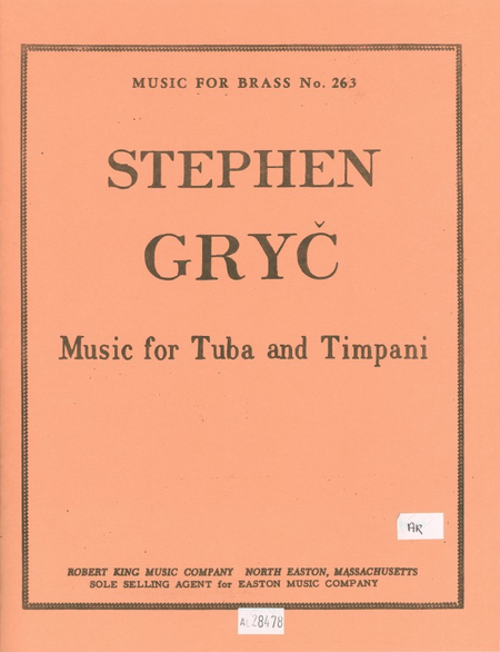 Music For Tuba and Timpani