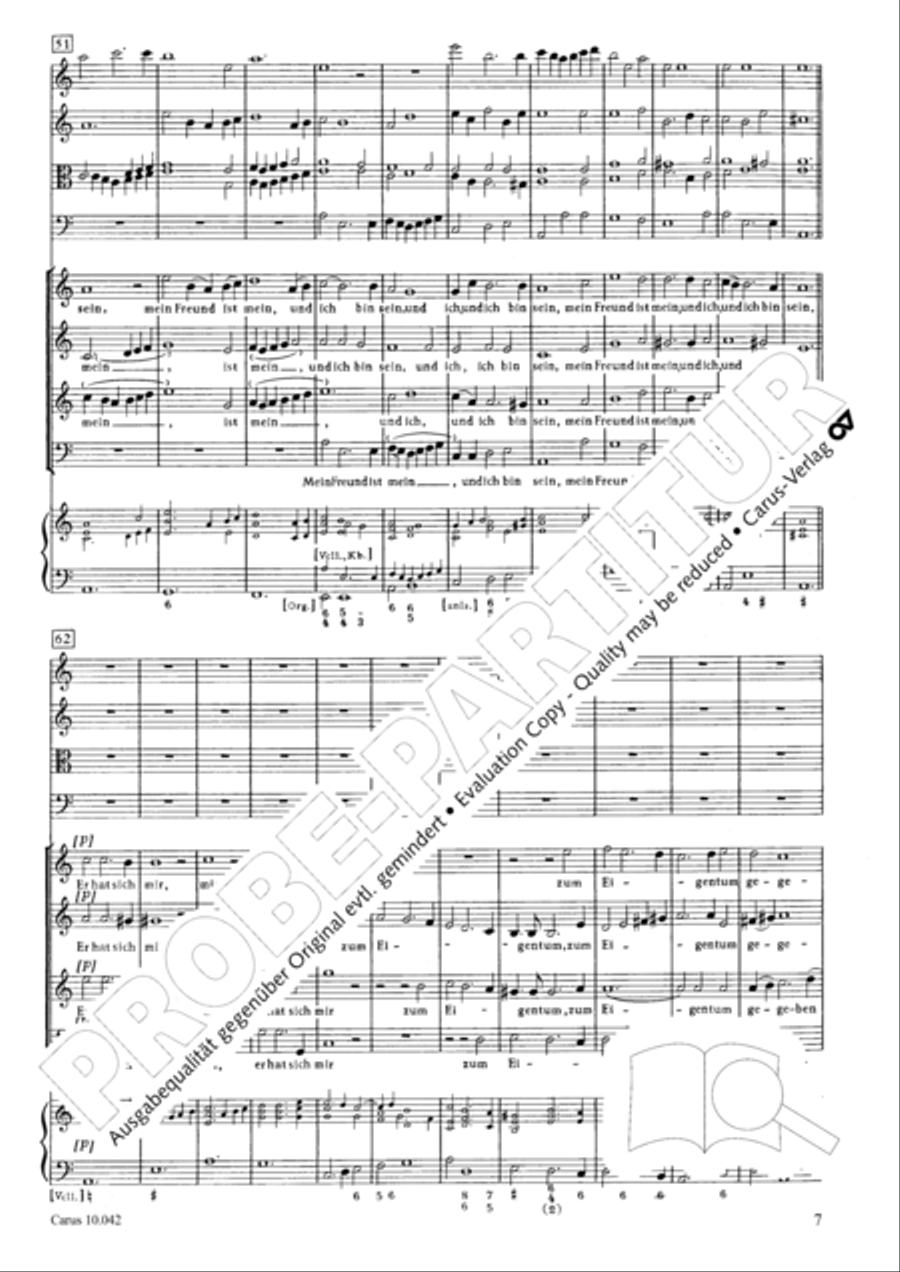 Mein Freund ist mein 4-Part scores gallery preview page 8