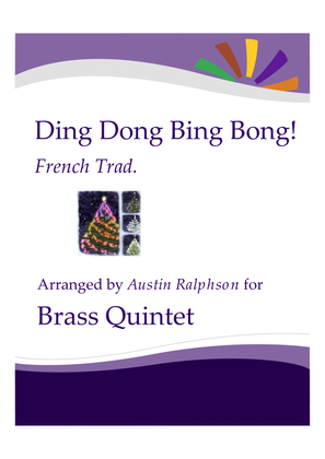 Book cover for Ding Dong, Bing Bong! - brass quintet