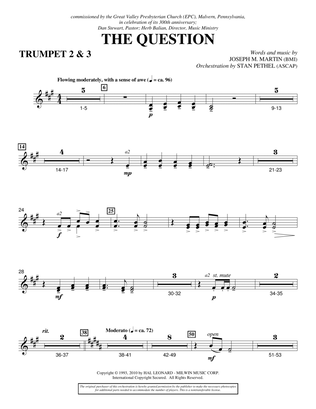 The Question - Bb Trumpet 2,3