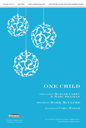 Book cover for One Child - Orchestration