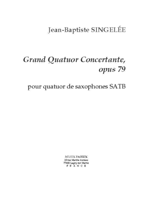 Grand Quatuor Concertante, Opus 79