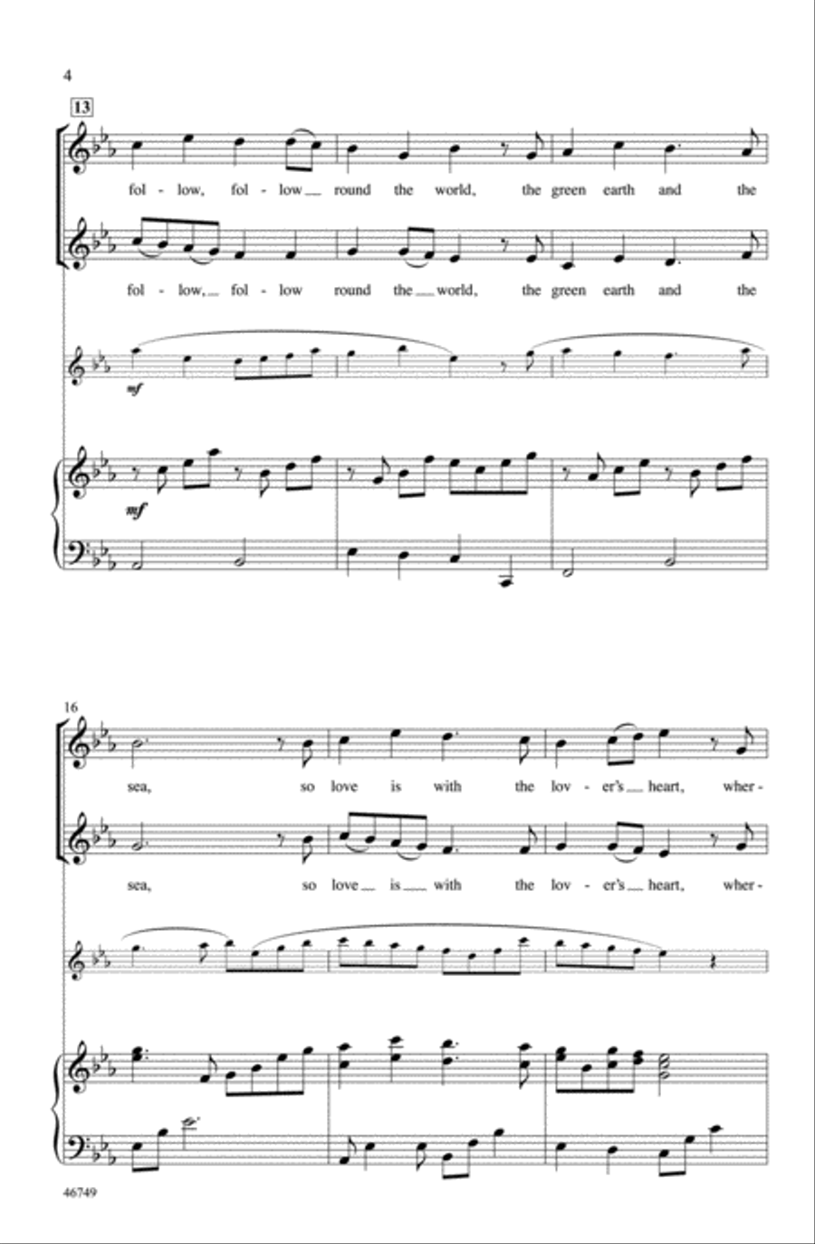 The Stars Are with the Voyager Choir scores gallery preview page 3