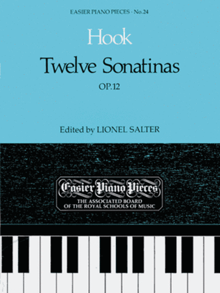 Book cover for Twelve Sonatinas, Op.12