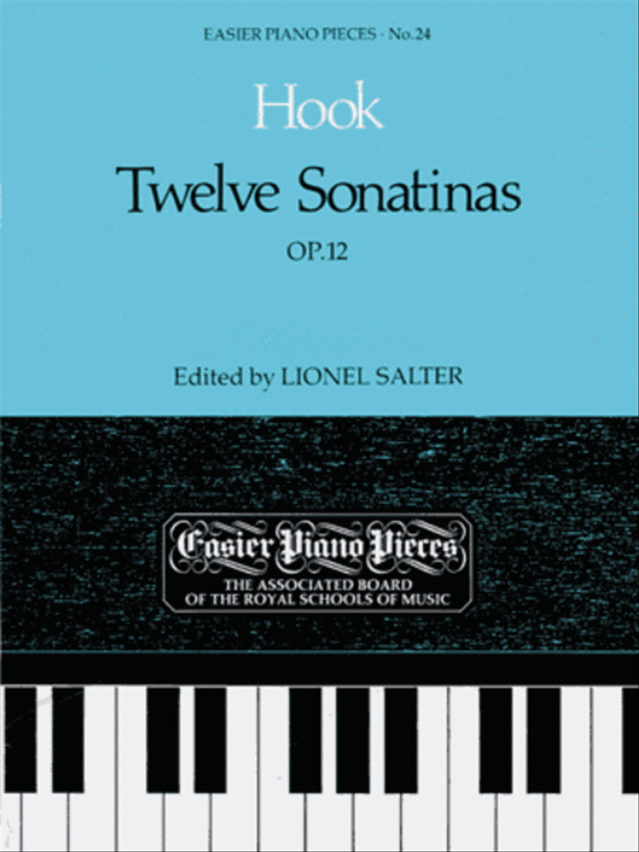 Twelve Sonatinas, Op.12 Twelve Sonatinas, Op.12 Piano Method scores gallery preview page 1