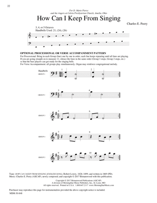 HOW CAN I KEEP FROM SINGING from Let Praises Ring, V3 (Downloadable)