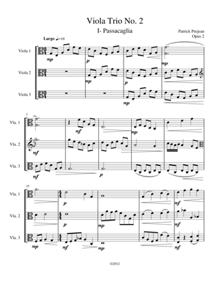 Viola Trio No. 2