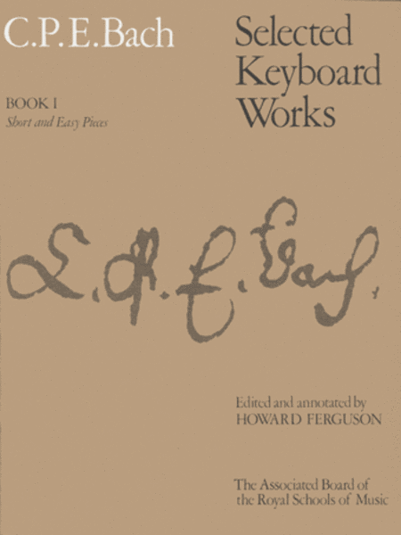 Selected Keyboard Works Book I: Short and Easy