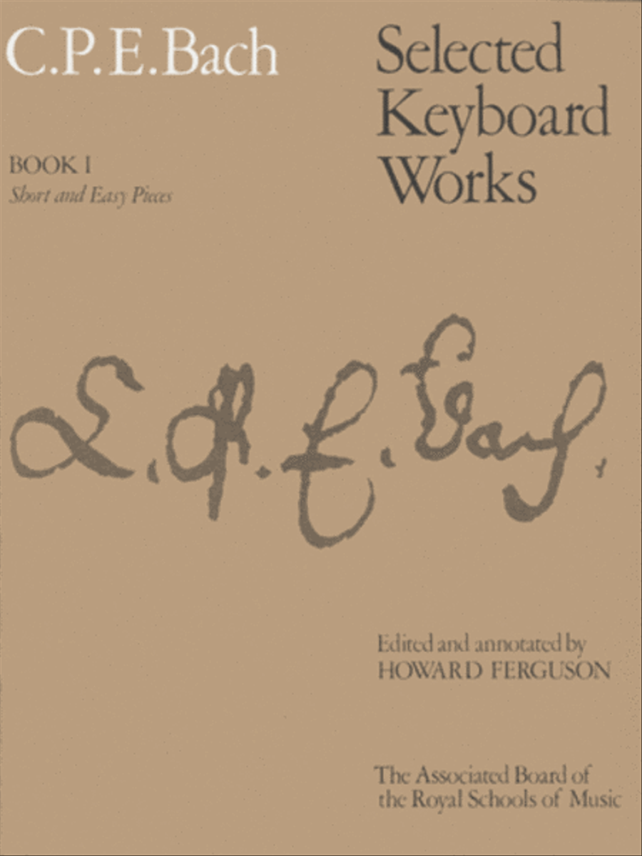 Selected Keyboard Works, Book I: Short & Easy Pieces