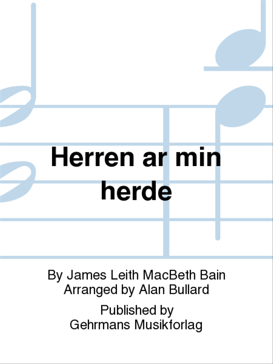 Herren ar min herde 4-Part scores gallery preview page 1