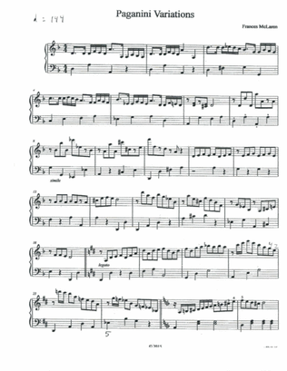 Paganini Variations