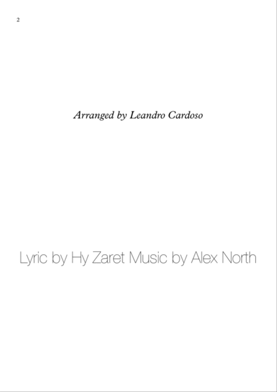 Unchained Melody Small Ensemble scores gallery preview page 2