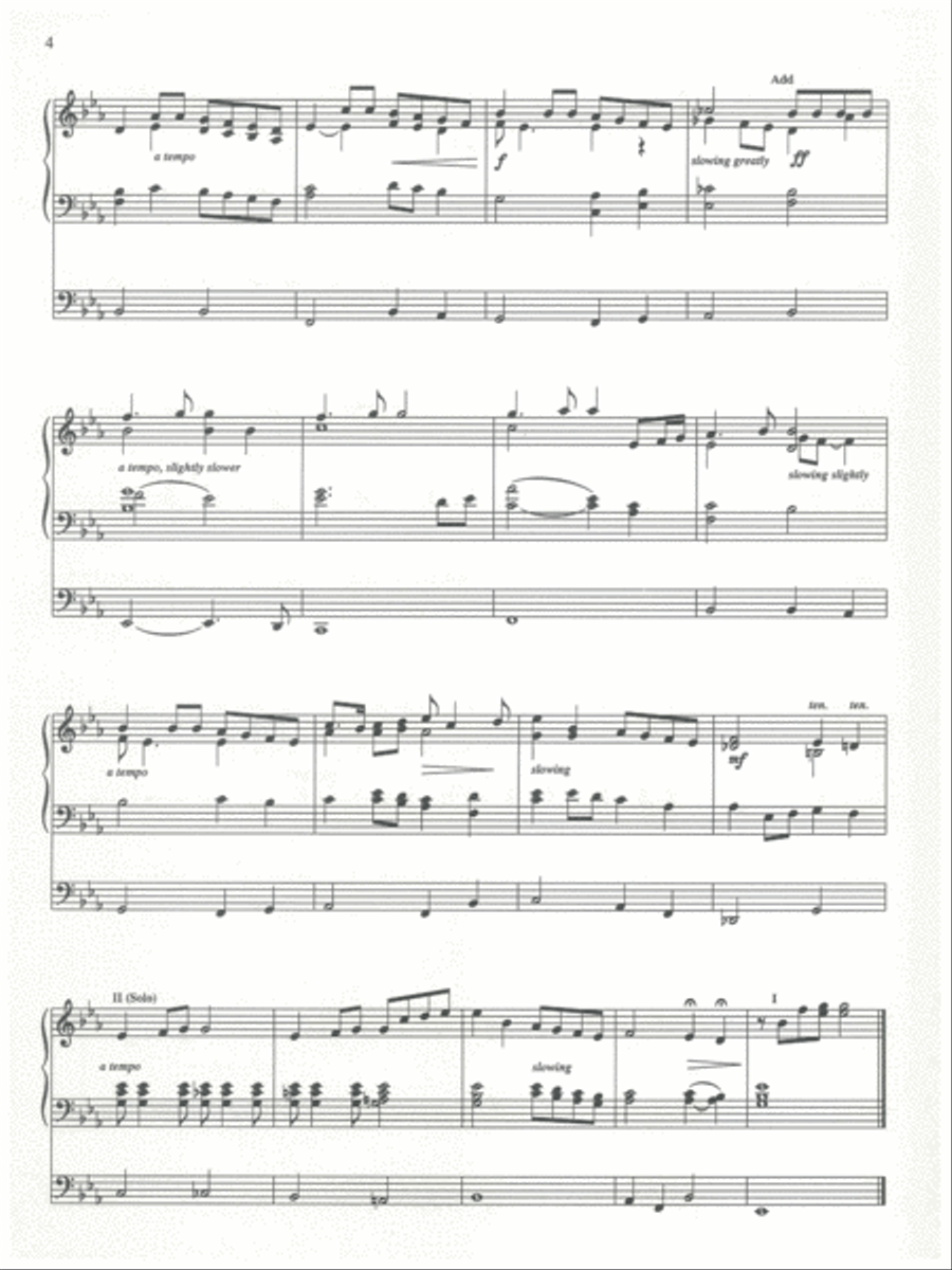 Today's Hymns and Songs for Organ Organ Solo scores gallery preview page 4