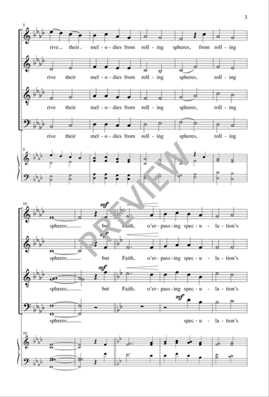 Remembered Music 4-Part scores gallery preview page 4